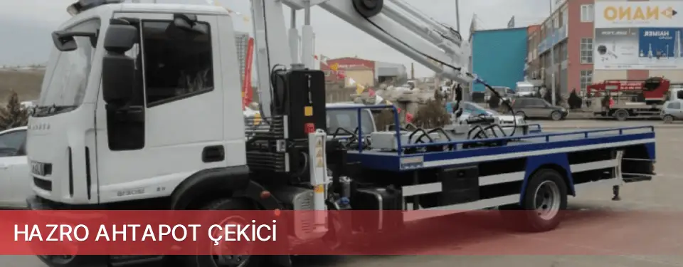 Hazro İlçemi Ahtapot Çekici